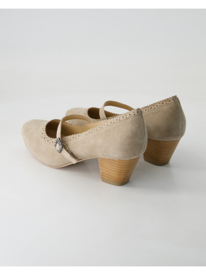 Hirschkogel Trachtenschuhe in Beige günstig kaufen