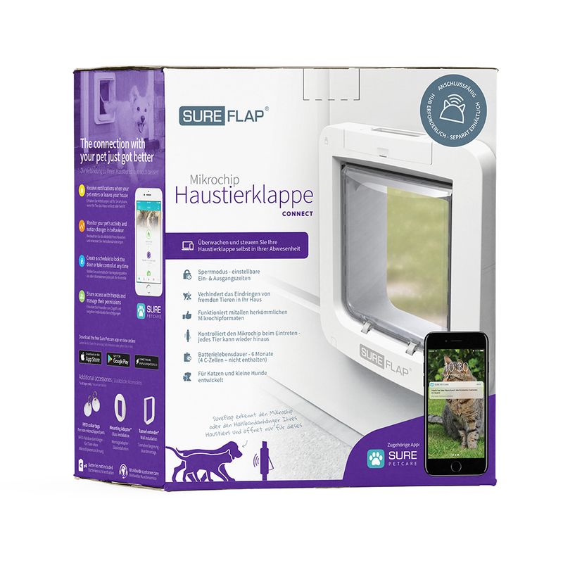SureFlap Mikrochip Haustierklappe Connect zu TOP-Preisen | bitiba