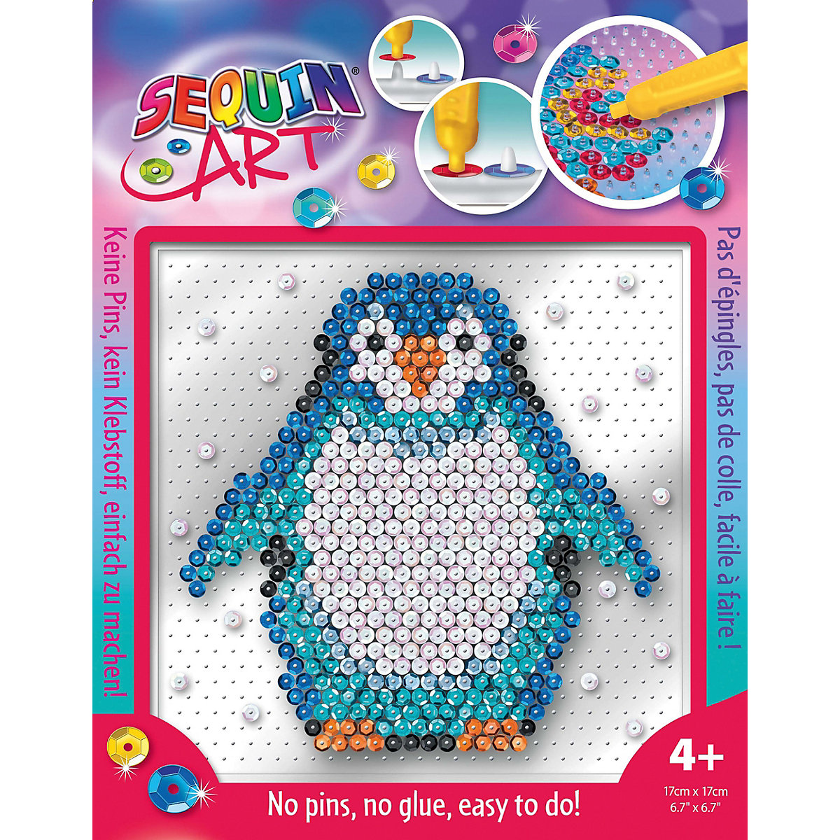 Sequin Art Easy Pinguin