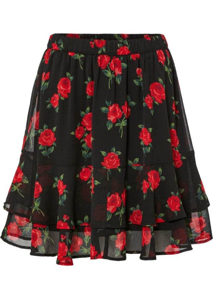 Minirock mit recyceltem Polyester