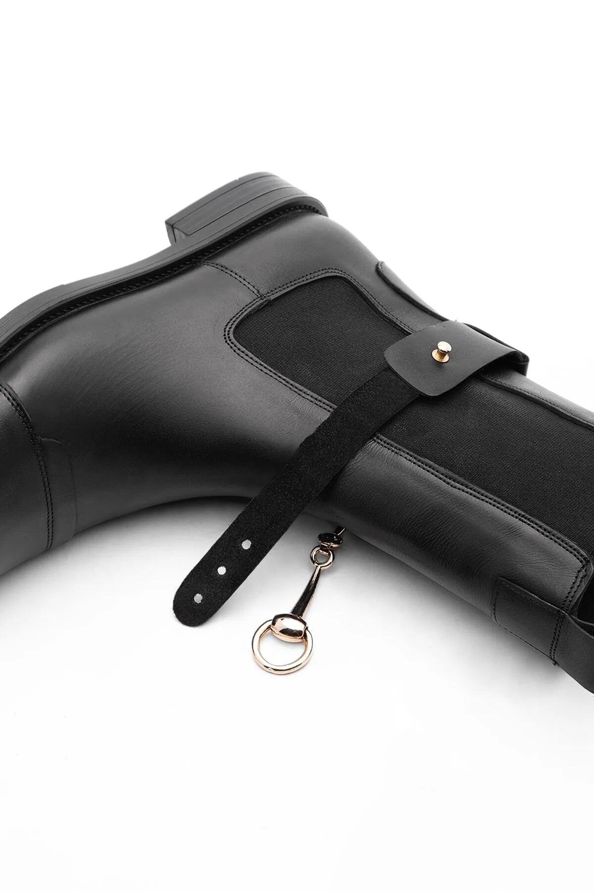 Marjin  Stiefelette - Schwarz - Flacher Absatz