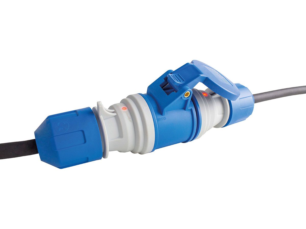 Schwabe CEE Kupplung mit Powerlight