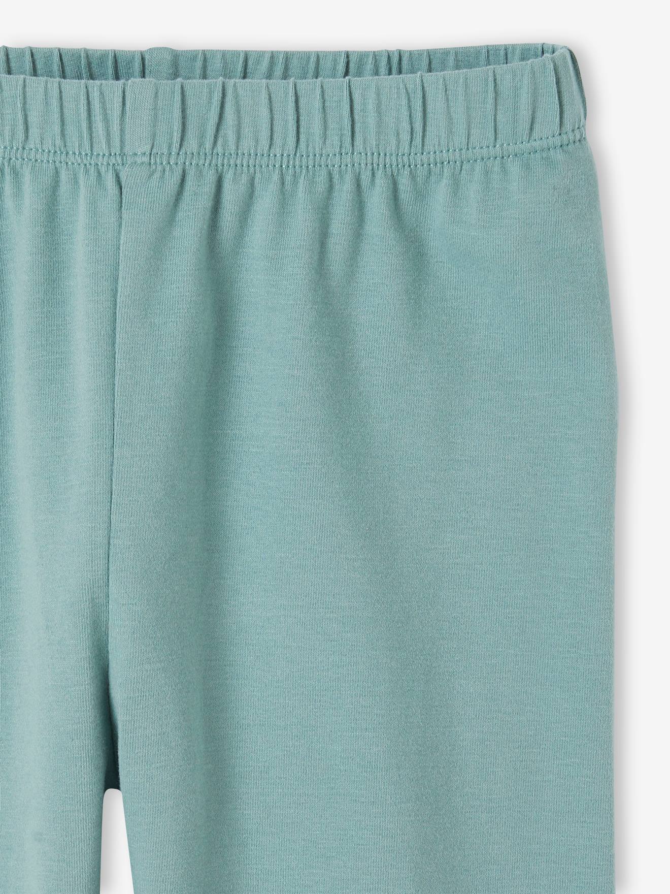 Vertbaudet 2er-Pack Mädchen 3/4-Leggings BASIC Oeko-Tex - pack koralle