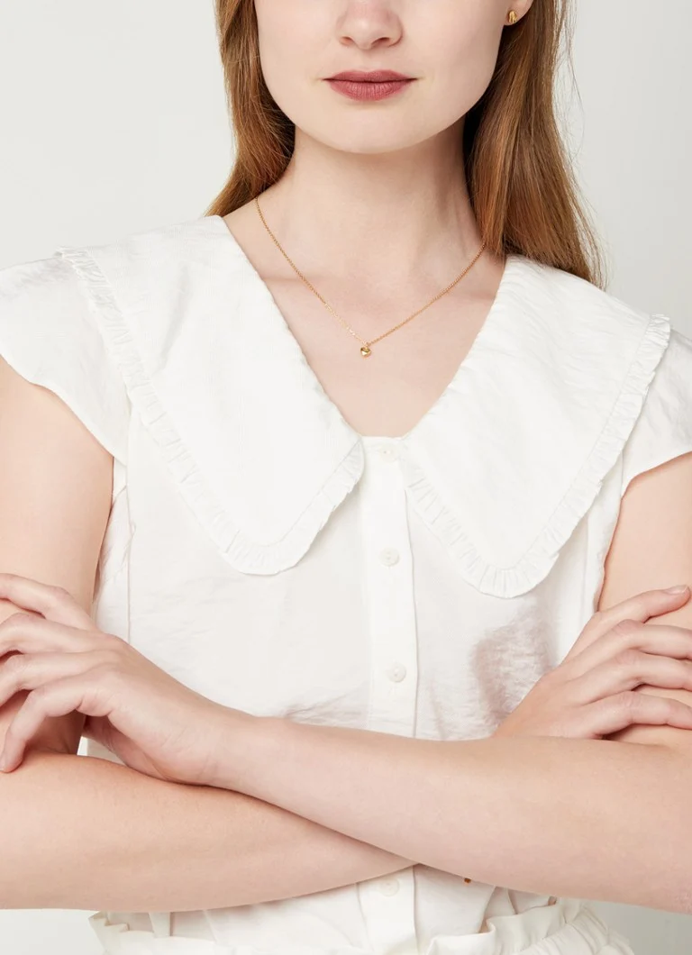 Pernille Corydon Love necklace gold plated