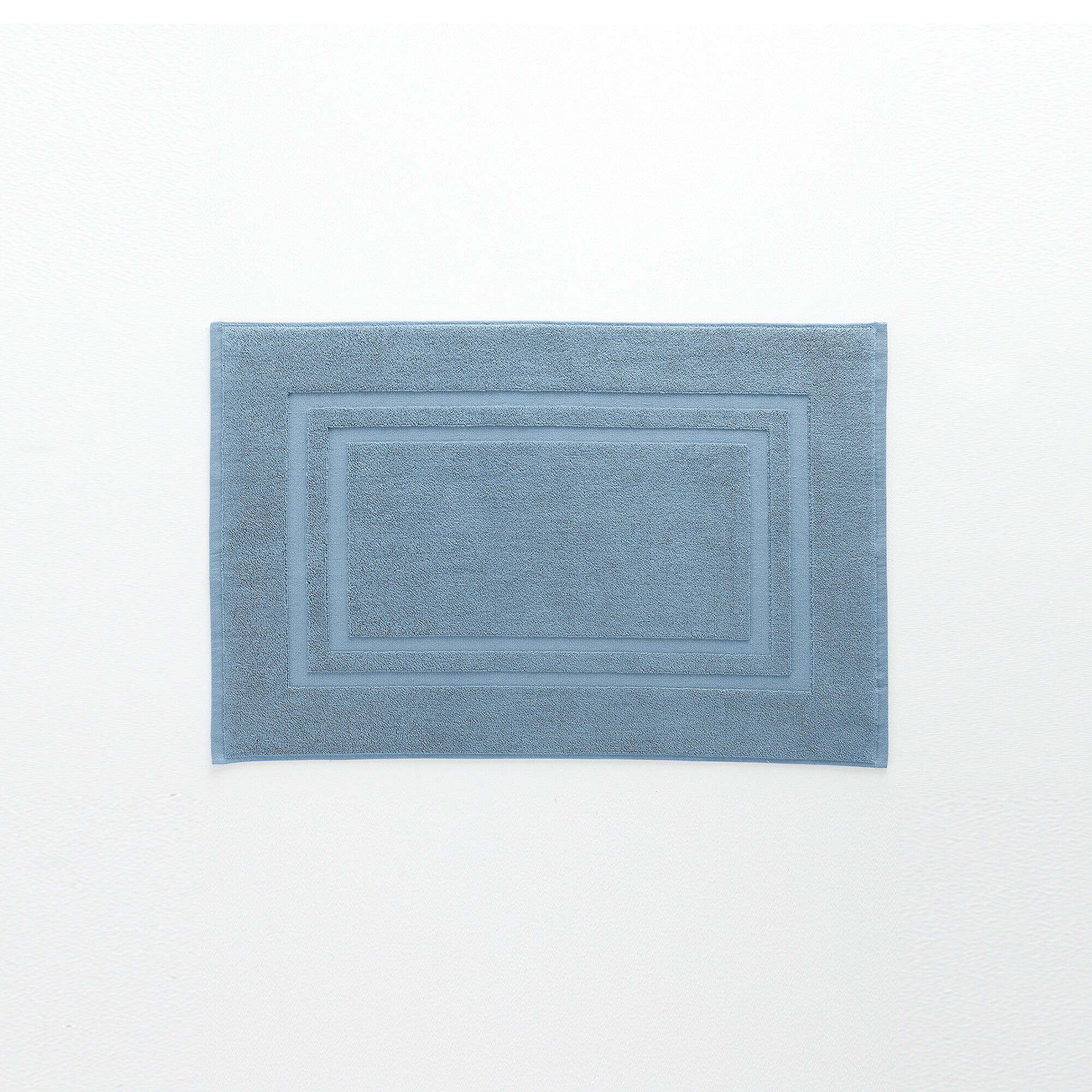 Tapis de bain éponge double liteau