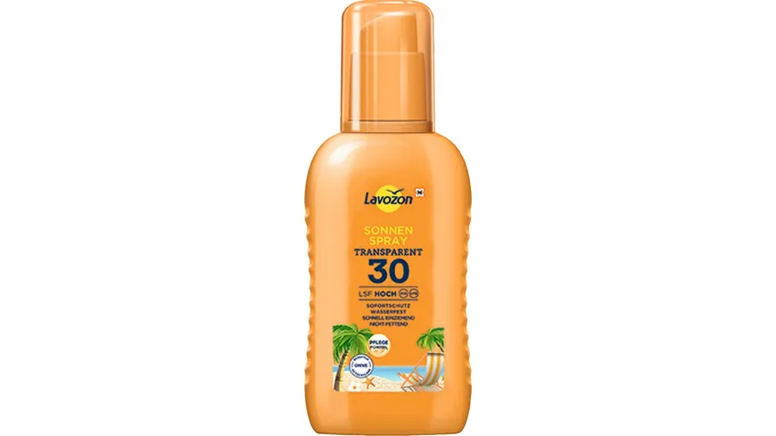 LAVOZON Transparentes Spray LSF 30 200 ml