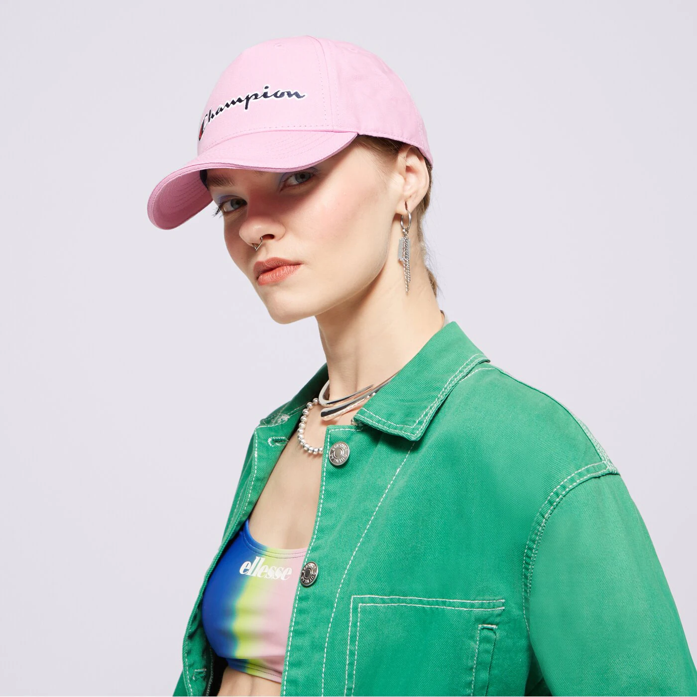 CHAMPION MÜTZE BASEBALL CAP Rosa