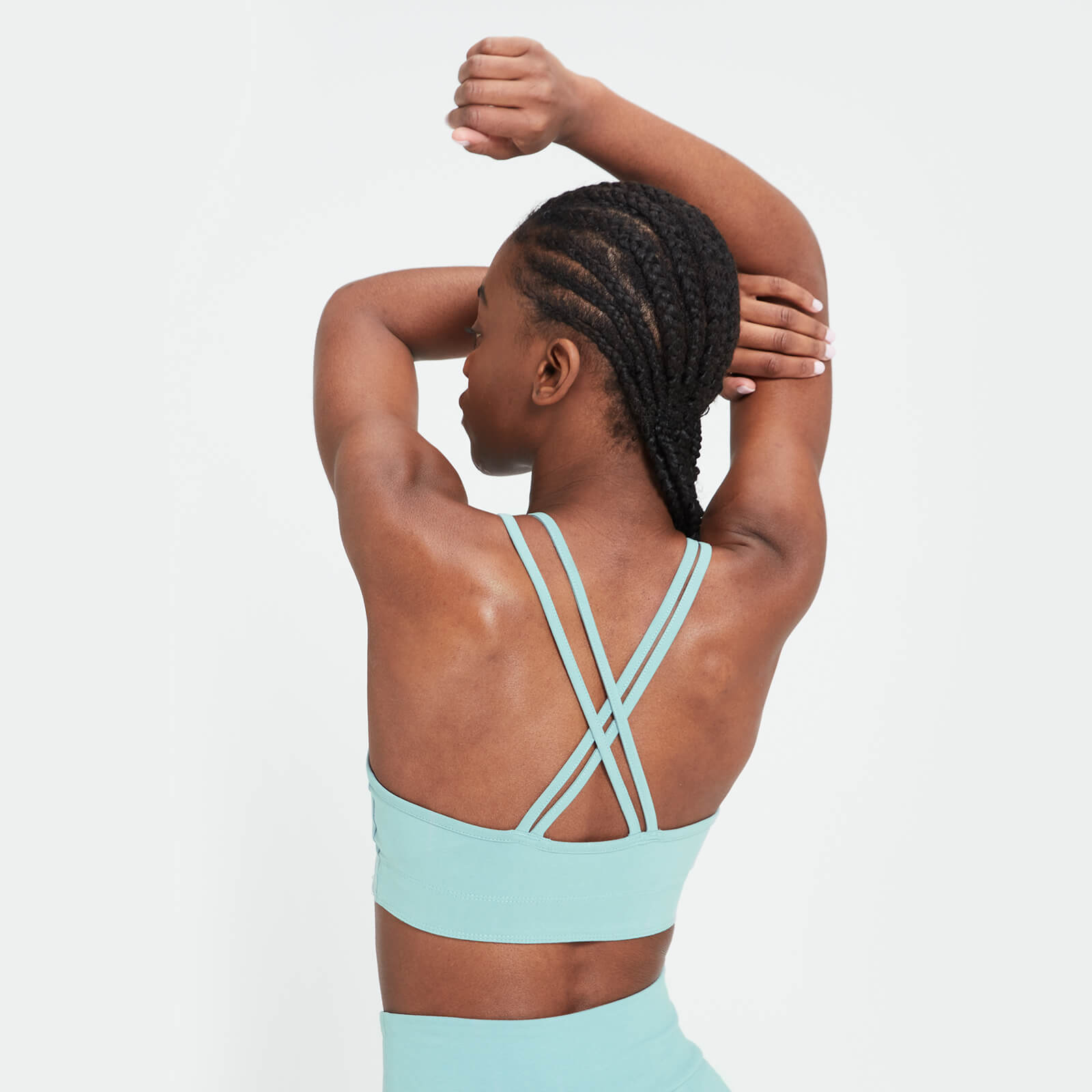 Brassière en jersey MP pour femmes – Bleu glacé