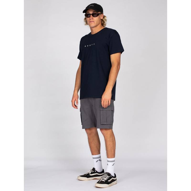 RUSTY SHORT CUT SHORT SLEEVE TEE T-Shirt Herren