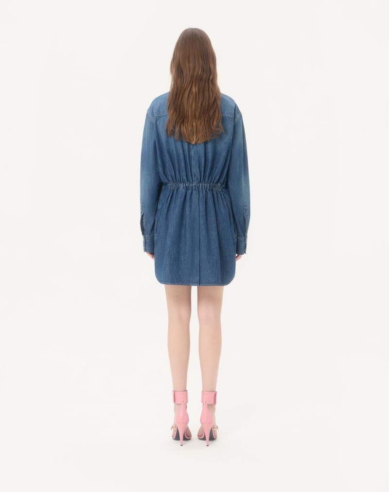 Vestido midi jeans