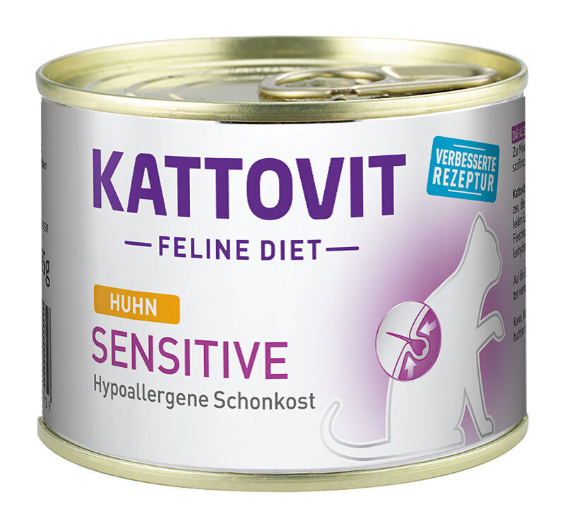 KATTOVIT Schonkost KATTOVIT Feline Diet Sensitive 12x185g Huhn