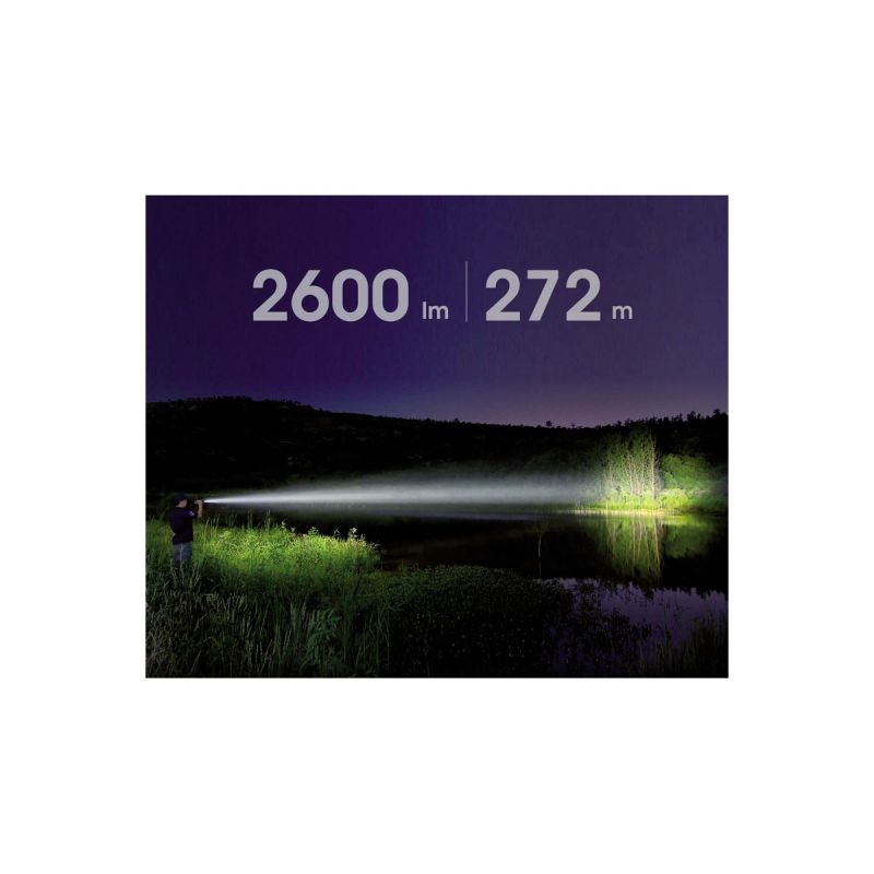 Nextorch TA41 Wiederaufladbare 2600 Lumen LED