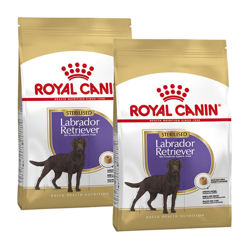 ROYAL CANIN Hundetrockenfutter ROYAL CANIN Labrador Adult Sterilisiert 2x12 kg