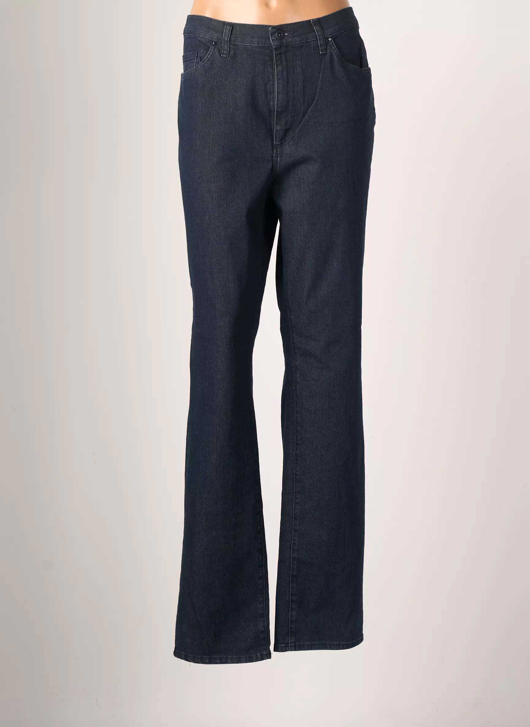 Lcdn Jeans Coupe Droite Femme couleur bleu