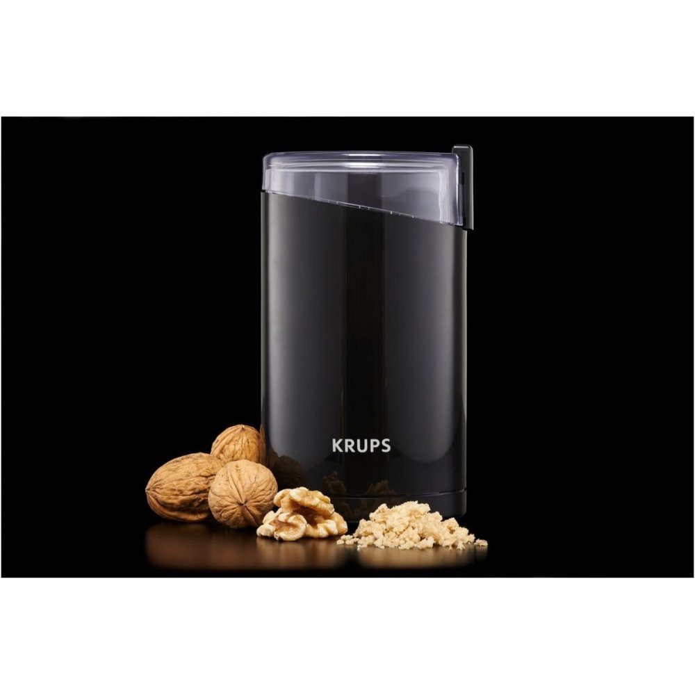 Krups Kaffeemühle F203 Coffee Grinder - Kaffeemühle - schwarz, 200 W