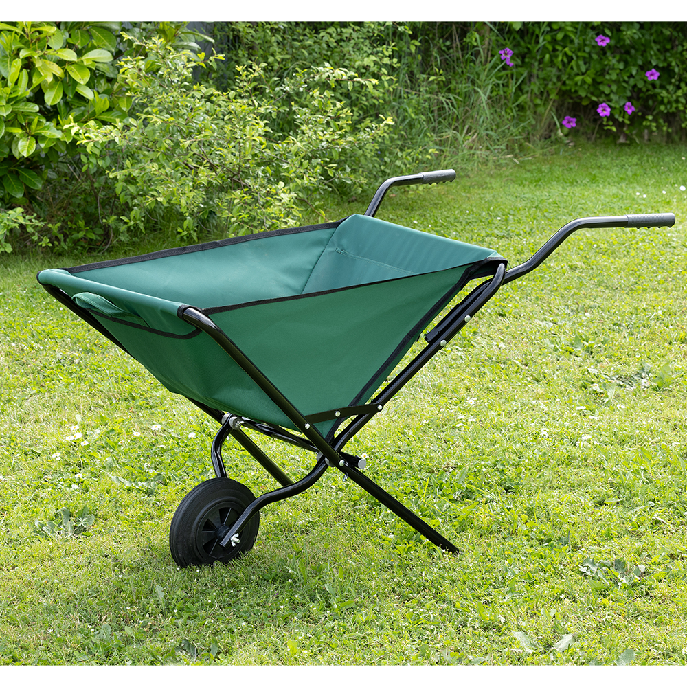 Green Yard faltbare Schubkarre - ca. 112 x 66 x 64 cm