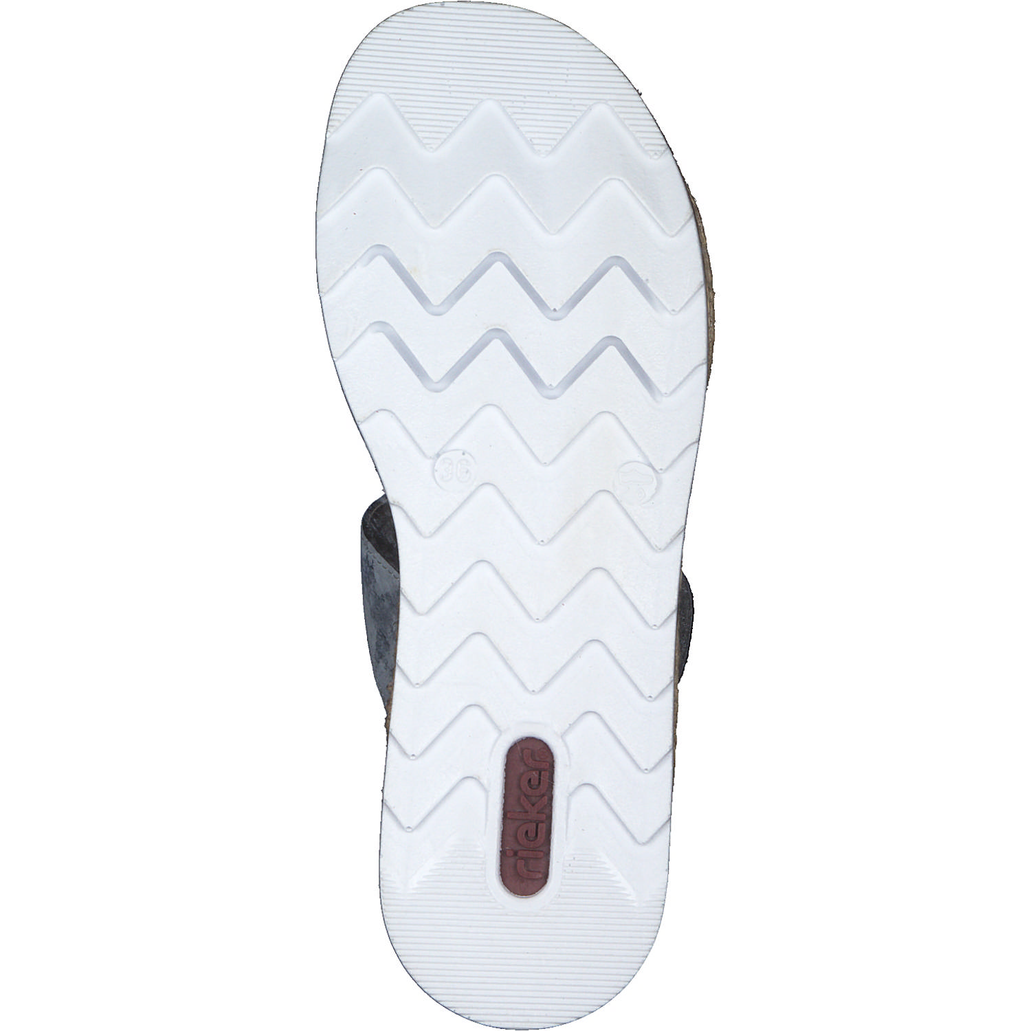 Rieker V7986, Pantoletten & Badeschuhe, Damen, Blau