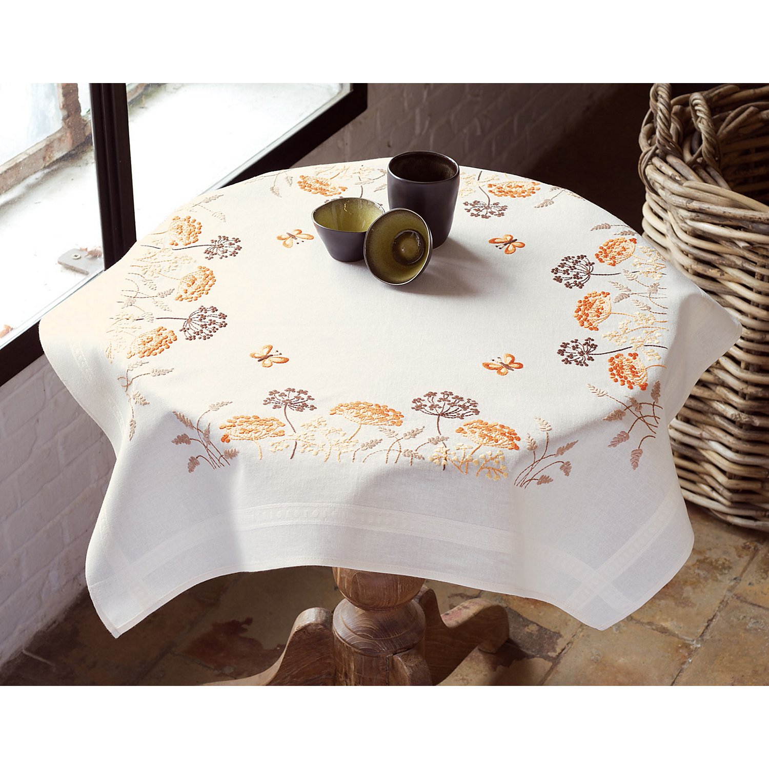 Stickmitteldecke 