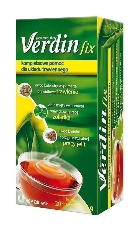 Verdin Fix, Bilje u vrećicama