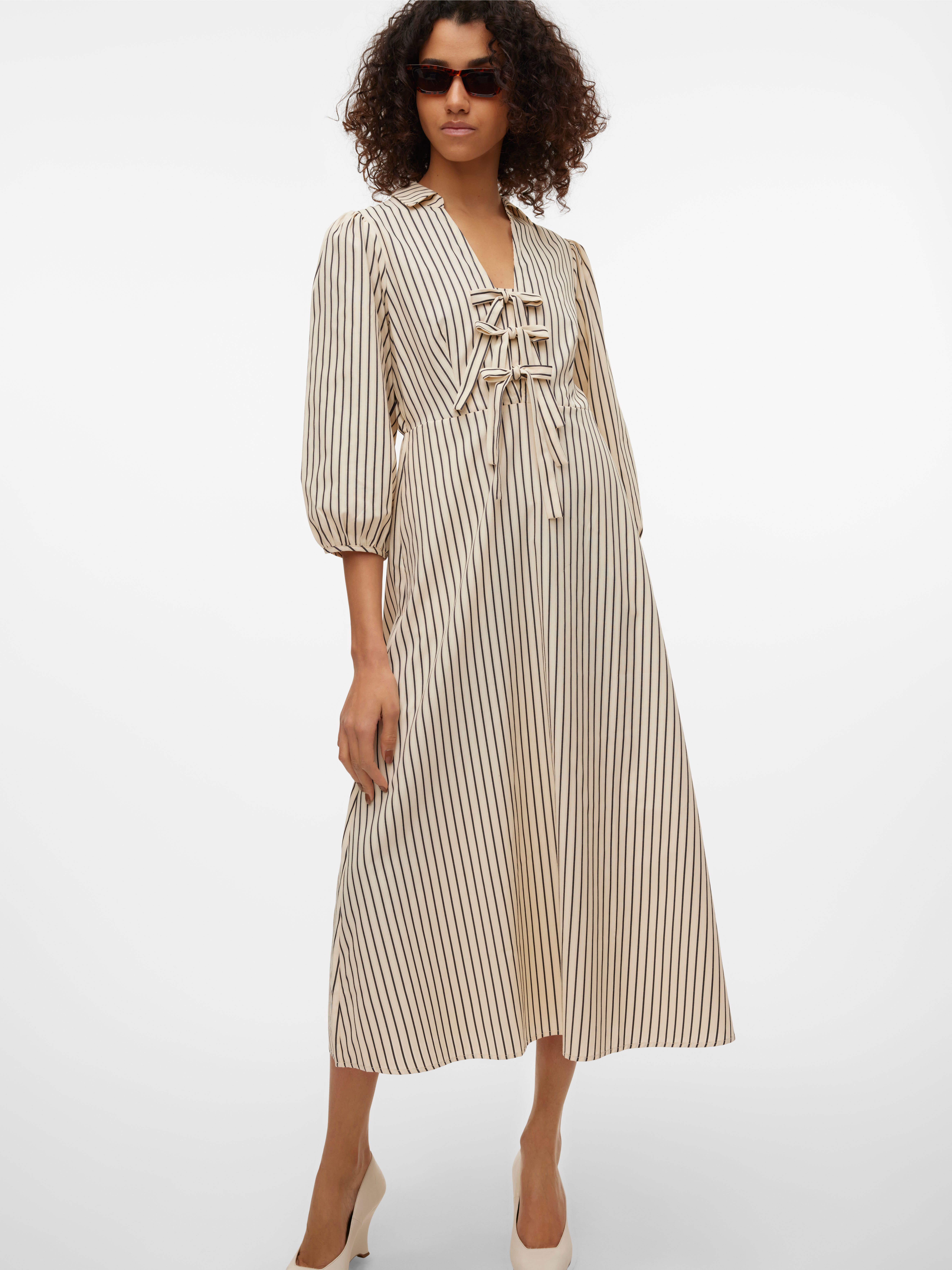 VMMALOU Langes Kleid