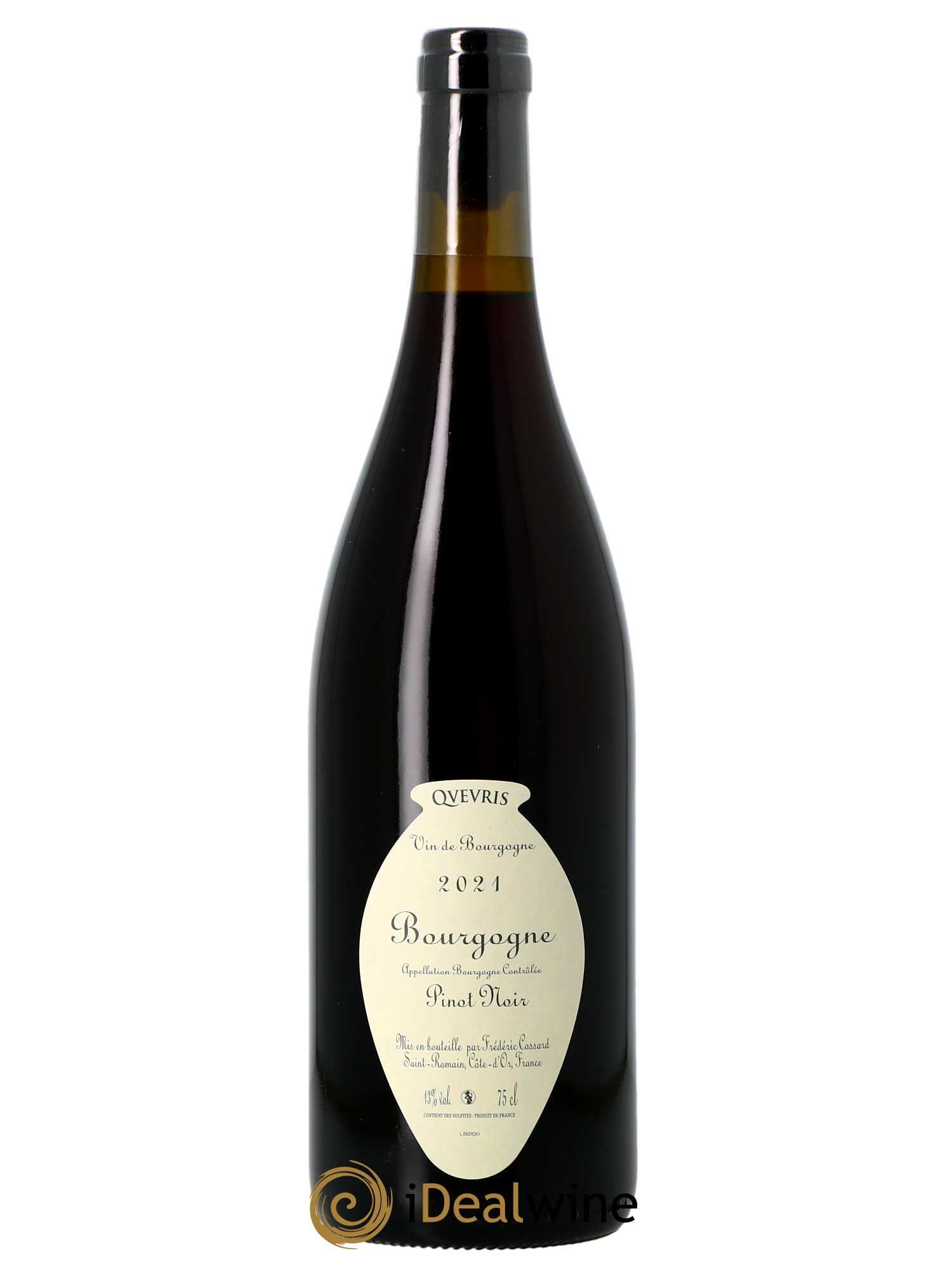 Bourgogne Bedeau Qvevris Domaine de Chassorney - Frédéric Cossard  2021 - Lot de 1 Bouteille