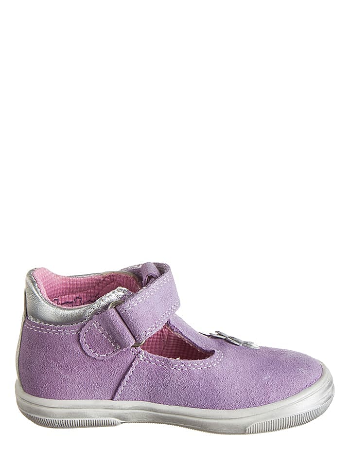 Richter Shoes Leder-Halbsandalen in Flieder günstig kaufen 26