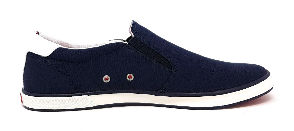 Tommy Hilfiger Iconic Slip On Sneaker FM0FM00597/403 Blau 403 midnight