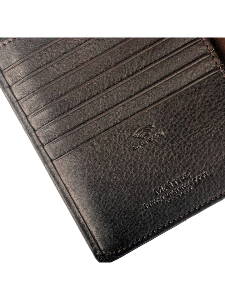 Maître Billfold 'Bundenbach Hamlet in Dunkelbraun' günstig kaufen onesize
