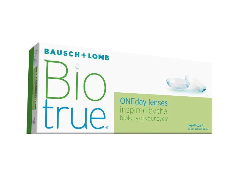 Biotrue Oneday, дневна контактна сочива за једнократну употребу, диоптрија -1,25