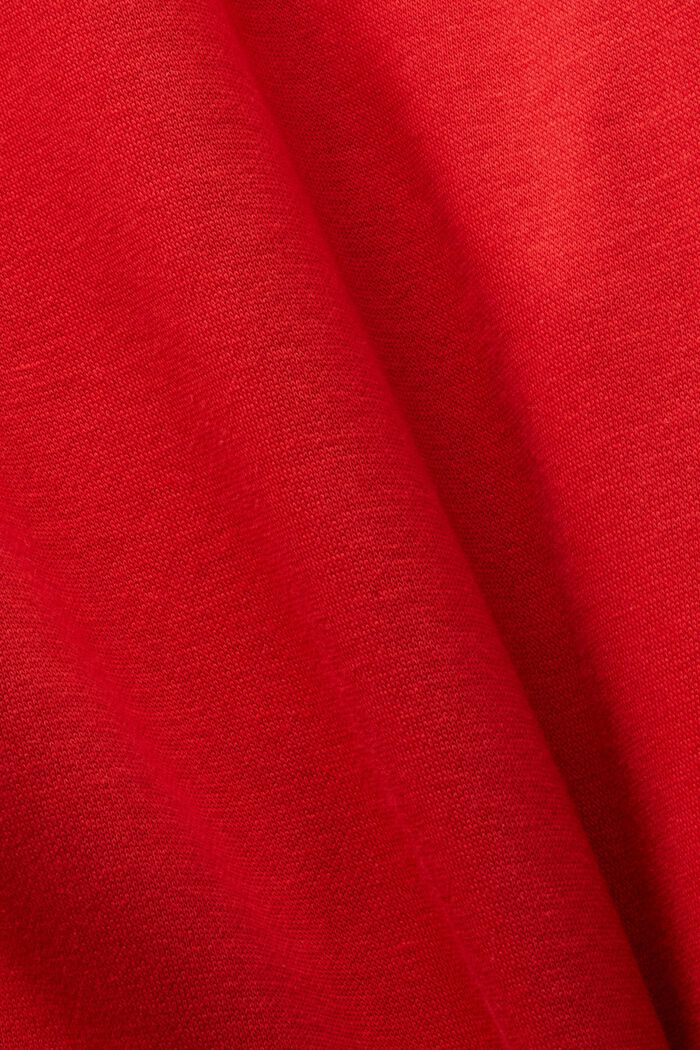 Fleece-Jogginghose mit Logo-Aufnäher