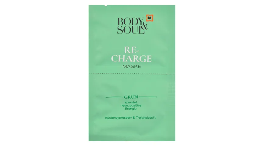 BODY&SOUL Re-Charge Maske 15 ml