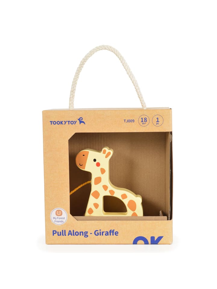 Tooky Toy Nachziehspielzeug Holztier in natur günstig kaufen onesize