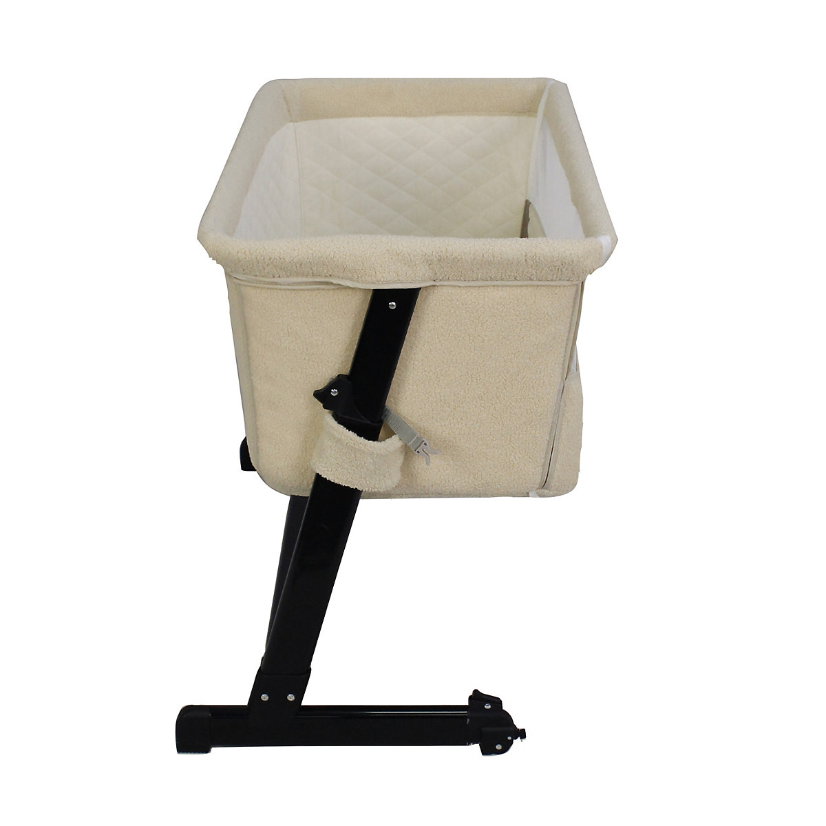 Baby Beistellbett  Babybett Wiege höhenverstellbar und fahrbar  Sleepy Co Sleeper Teddy