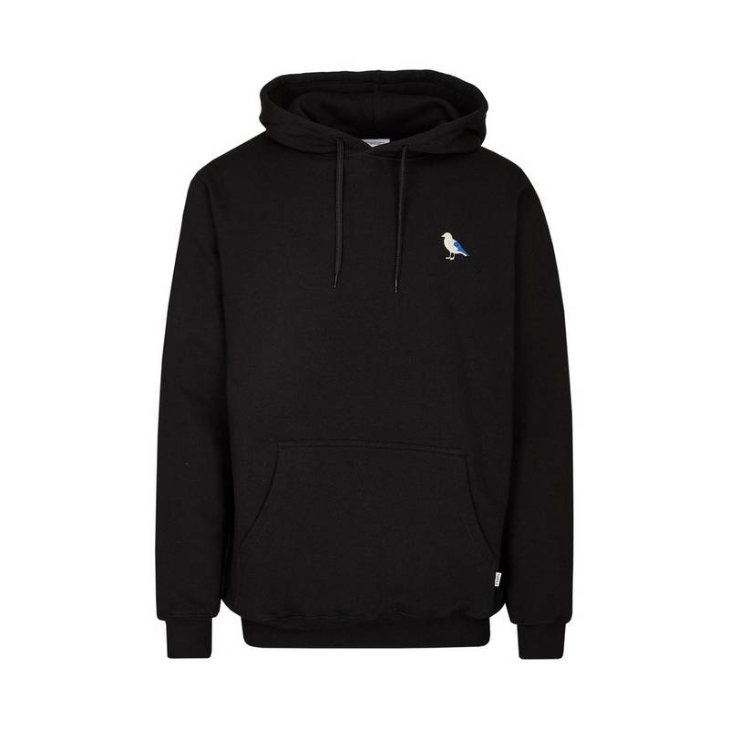 Cleptomanicx Hooded Embro Gull 2 Kapuzenshirt Herren