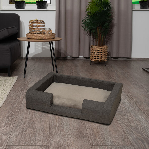 Premium-Heimtierbett BALOU, 115 x 90 x 25 cm