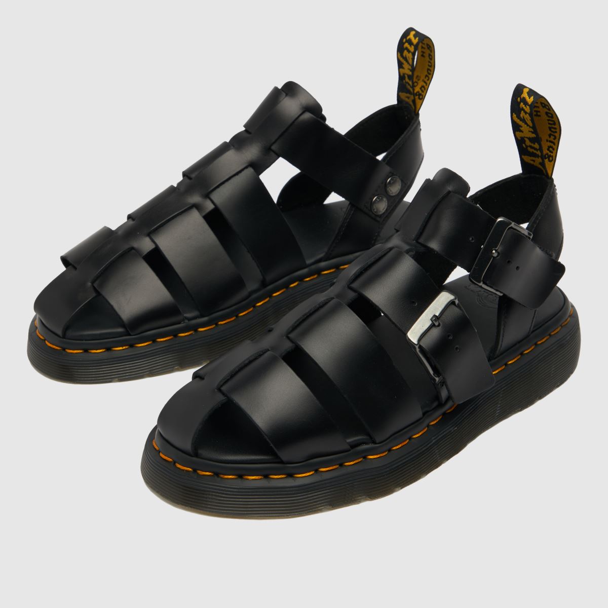 Dr Martens – Garin – Svarta sandaler