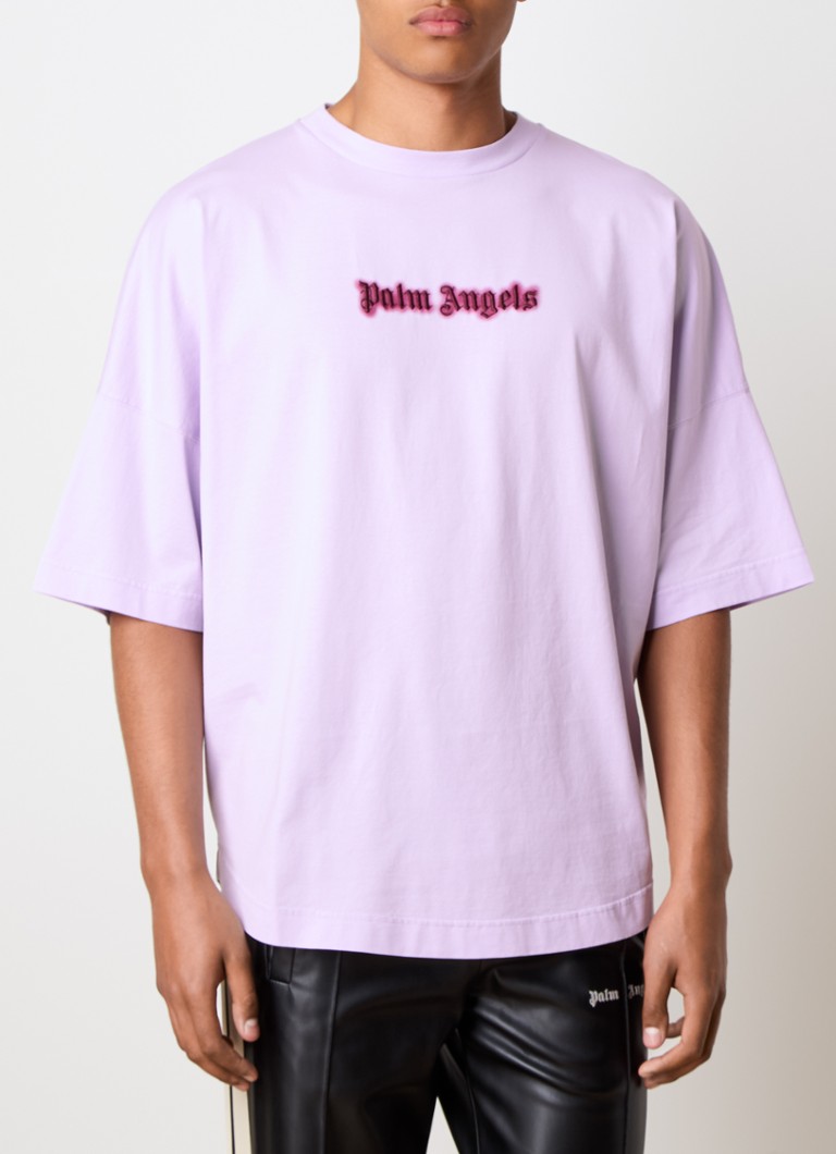 Palm Angels T-shirt with logo embroidery