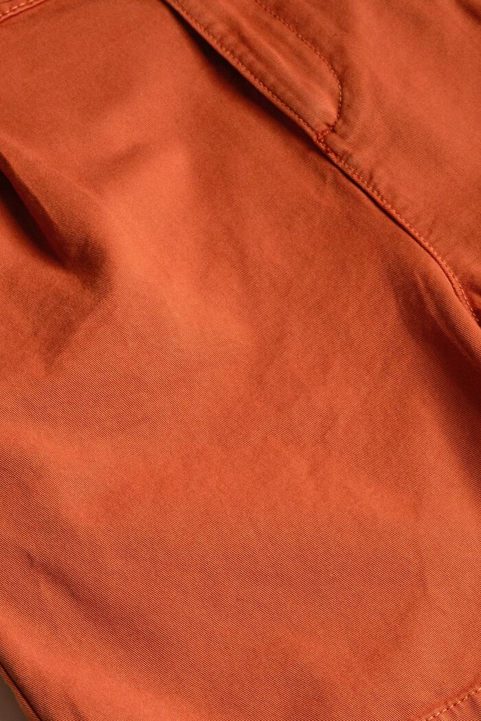 Shorts mit Bindegürtel, Bio-Baumwolle