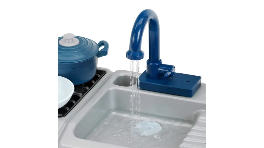Theo Klein 7166 Miele - Spüle mit Wasserfunktion und Kochfeld