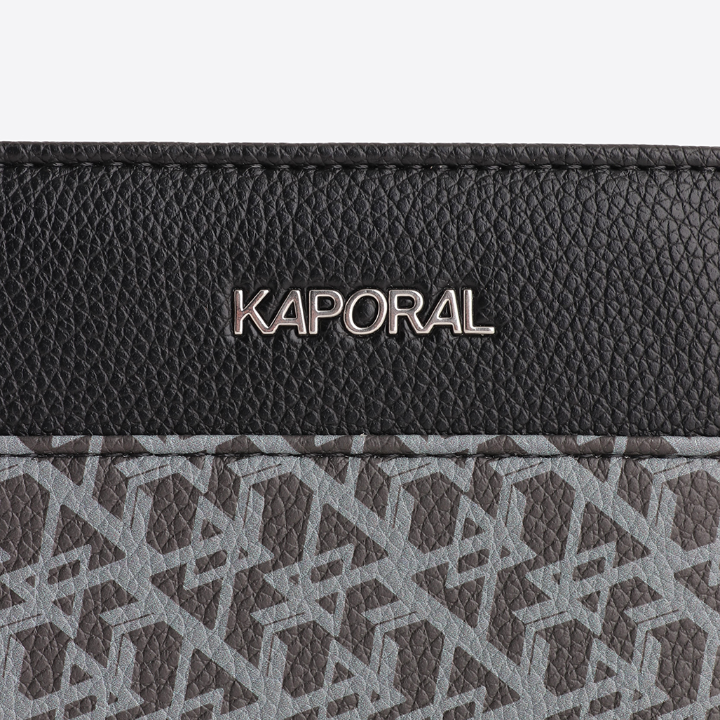 VAPPA  Portefeuille noir et gris homme