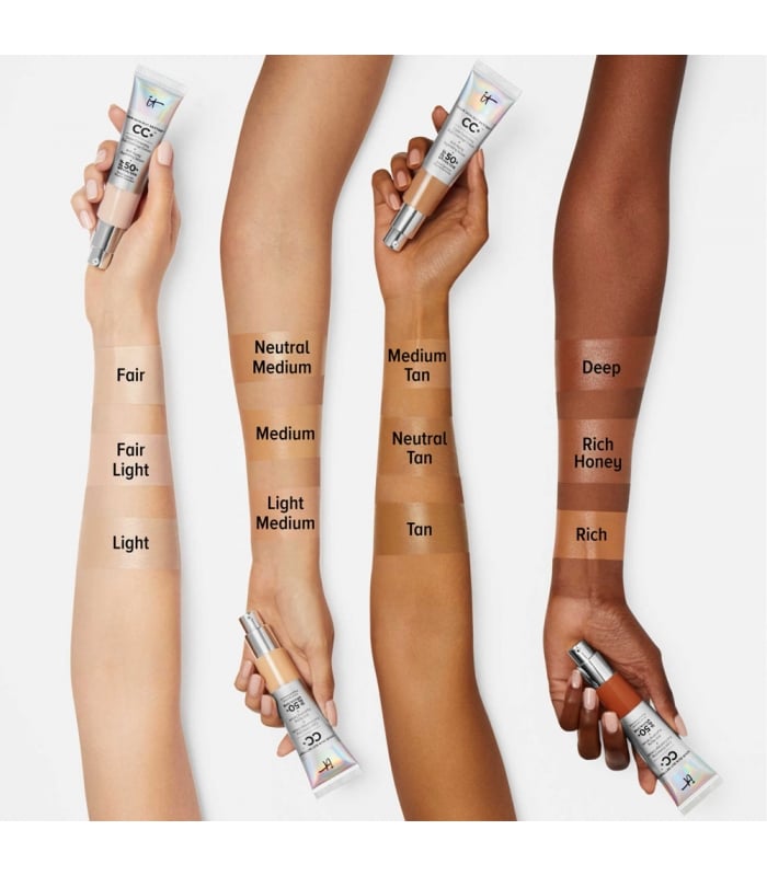 IT COSMETICS-YOUR SKIN BUT BETTER CC+ CREAM-Mini CC Crème Correctrice Haute Couvrance