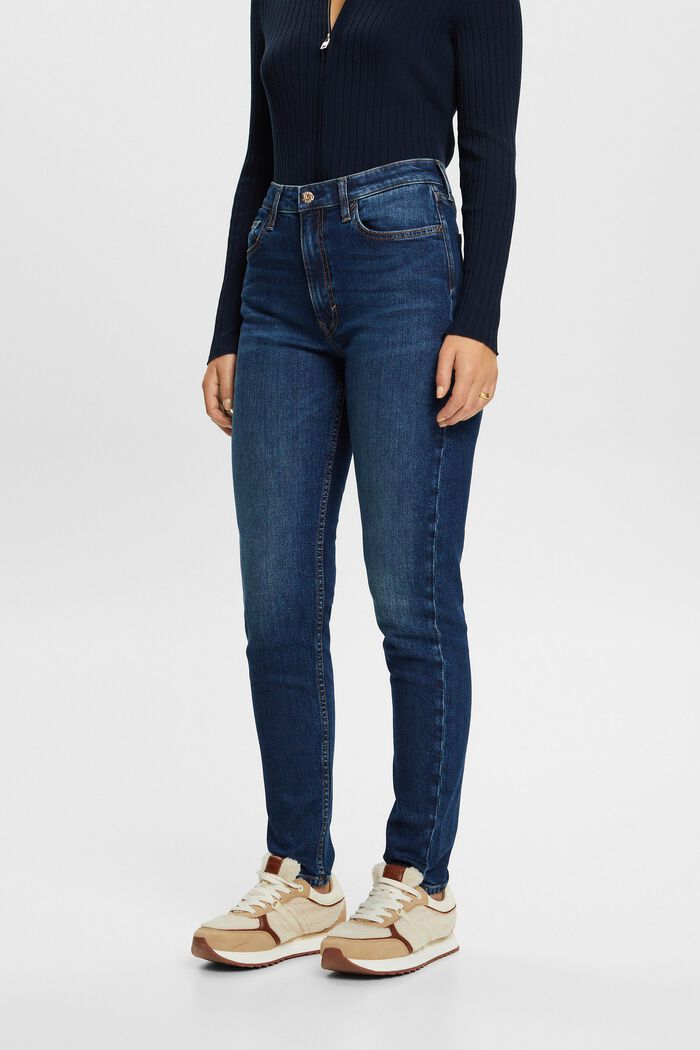 Retro-Classic-Jeans mit hohem Bund