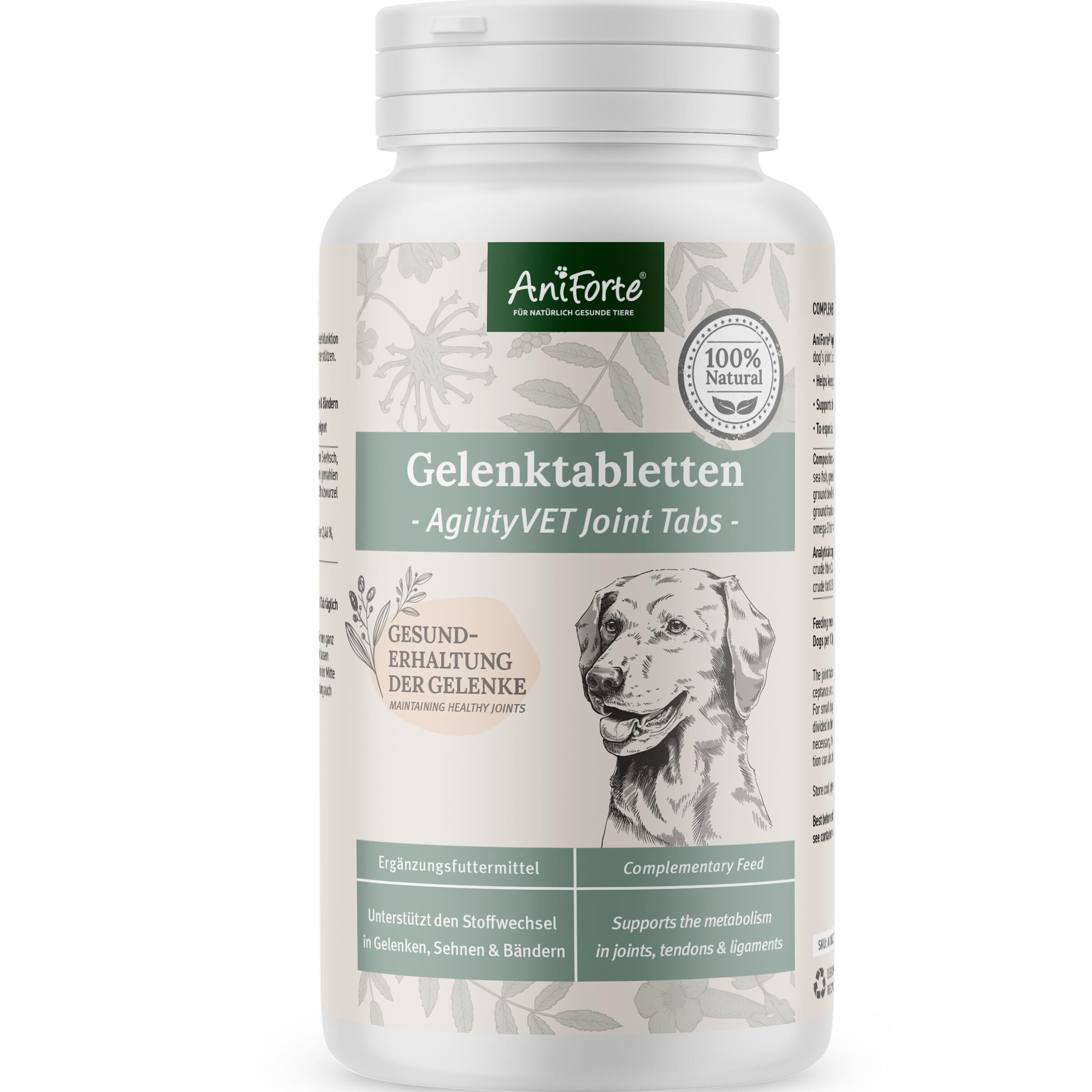Aniforte Ergänzungsfutter & Aufzucht Aniforte AgilityVET Gelenktabletten 300 Stück