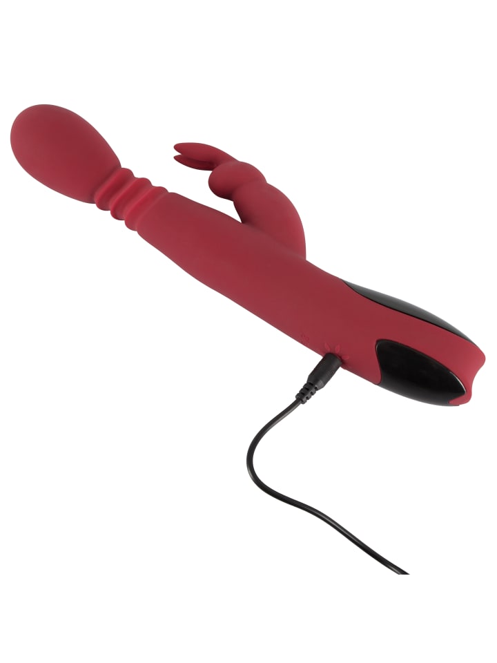 You2Toys Vibrator Silicone Rabbit Vibrator in rot günstig kaufen 26,5