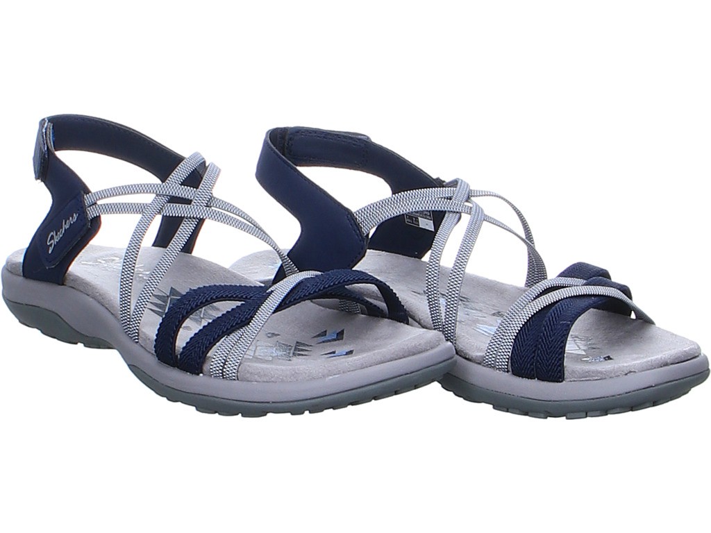 SKECHERS Komfort Sandalen blau