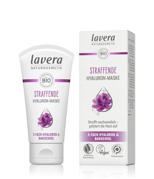 lavera Straffende 3-Fach Hyaluron und Bakuchiol Gesichtsmaske-50 ml