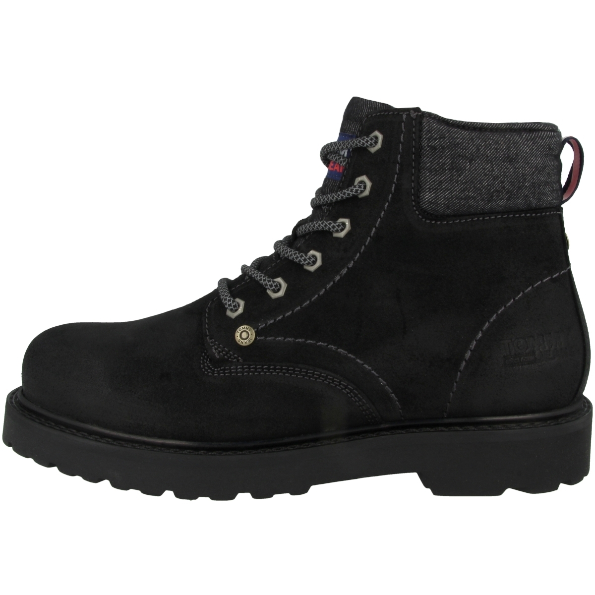 Tommy Hilfiger Tommy Jeans Lace Up Schnürboots schwarz