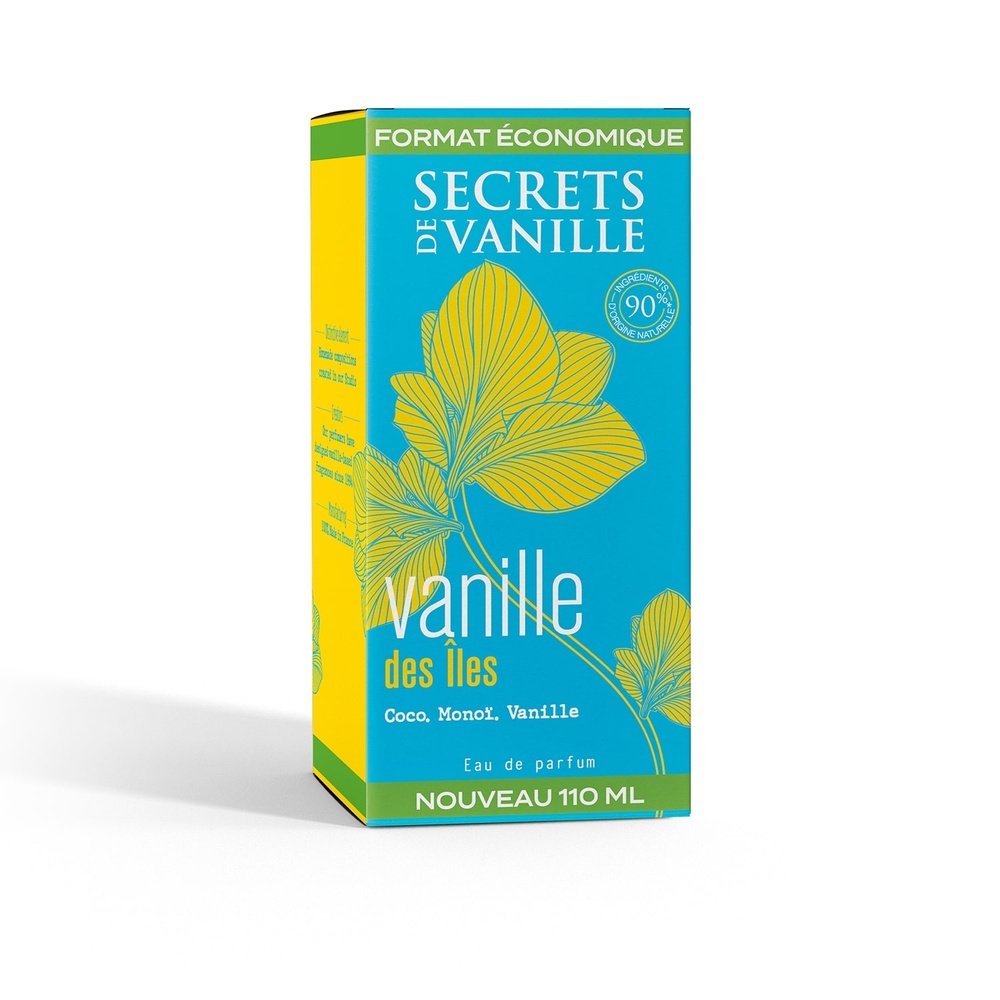 secret de vanille VANILLE DES ÎLES EAU DE PARFUM