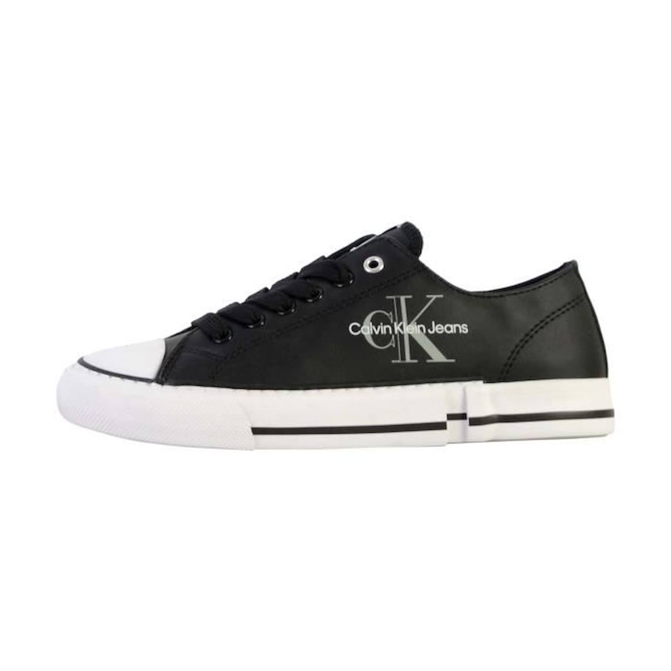 Basket à Lacets Juniors Calvin Klein Low Cut Lace-Up noir