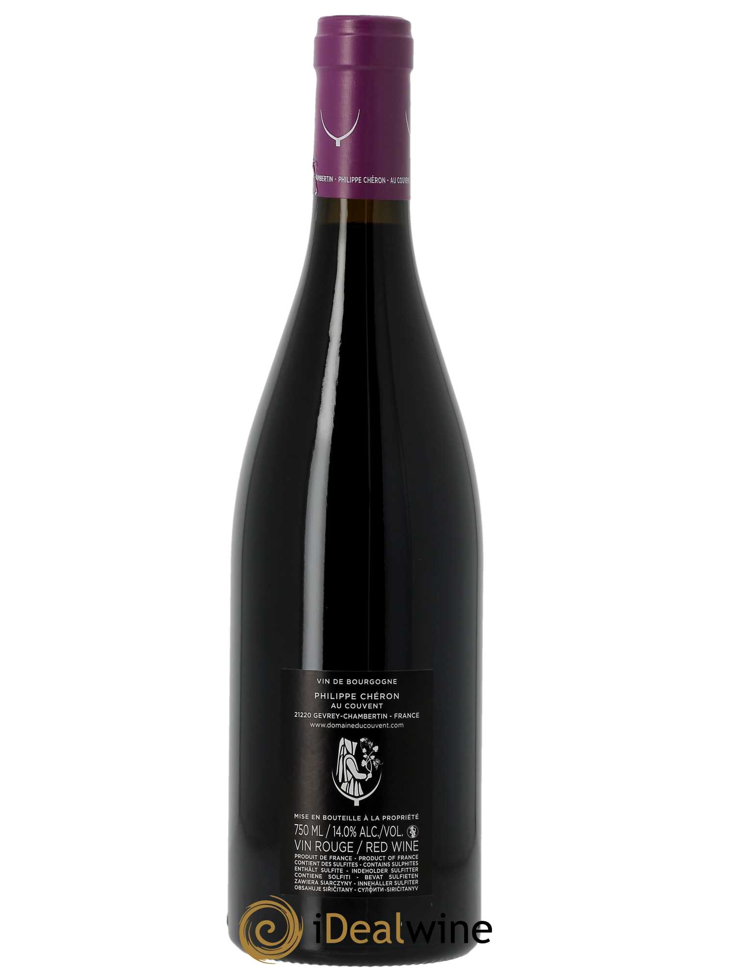 Gevrey-Chambertin 1er Cru La Romanée Monopole Domaine du Couvent  2020 - Lot de 1 Bouteille
